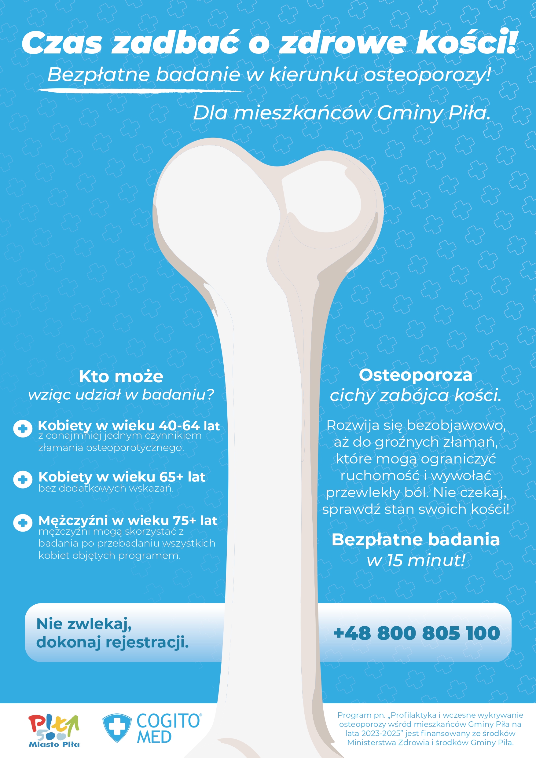 Bezpłatne badania stanu kości