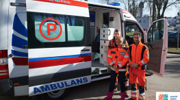 Nowy ambulans dla szpitala w Wyrzysku