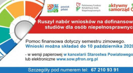 Pomoc finansowa na studia dla osób z niepełnosprawnością