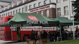 Ponad 13 litrów krwi spod Starostwa w Pile dla potrzebujących