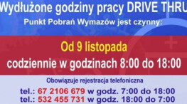 Punkt DRIVE THRU w Pile czynny dłużej