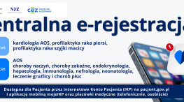 Webinar informacyjny o centralnej e-rejestracji!