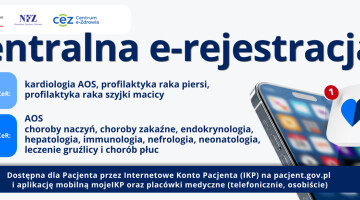 Webinar informacyjny o centralnej e-rejestracji!