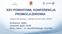 Zapraszamy na konferencję poświęconą zdrowiu