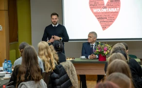 Wolontariusze asystentami pacjenta w pilskim szpitalu